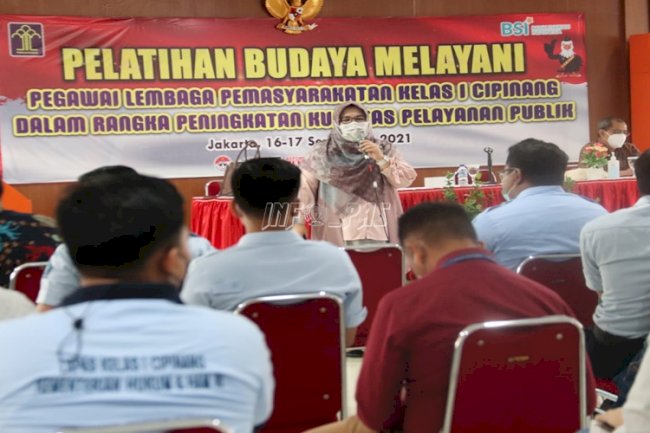 Tingkatkan Pelayanan, Lapas Cipinang Kembali Gelar Pelatihan Budaya Melayani