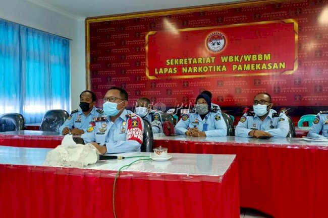 Lapas Narkotika Pamekasan Siap Laksanakan Arahan Kakanwil Kemenkumham Jatim