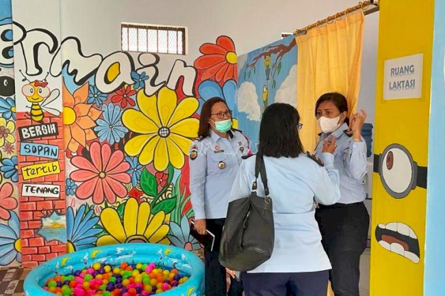 Utamakan P2HAM, Fasilitas LPP & LPKA Ambon Ditinjau Tim Monev Kanwil Maluku