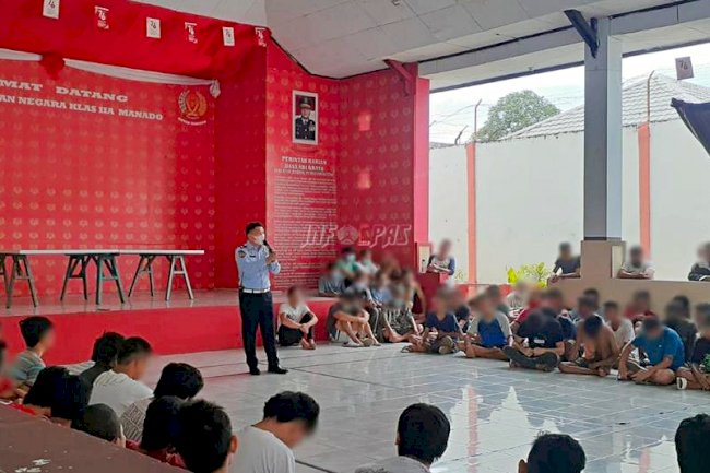 Kepala KPR Manado Ajak WBP Selalu Jaga Kondusivitas Lingkungan