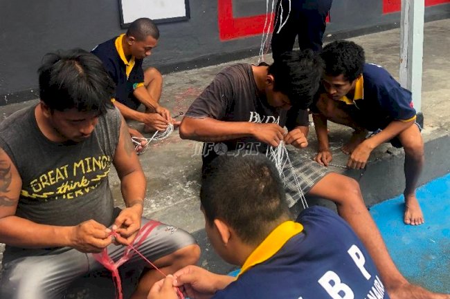 WBP Lapas Banda Naira, Dibekali Keterampilan Kerajinan Tangan