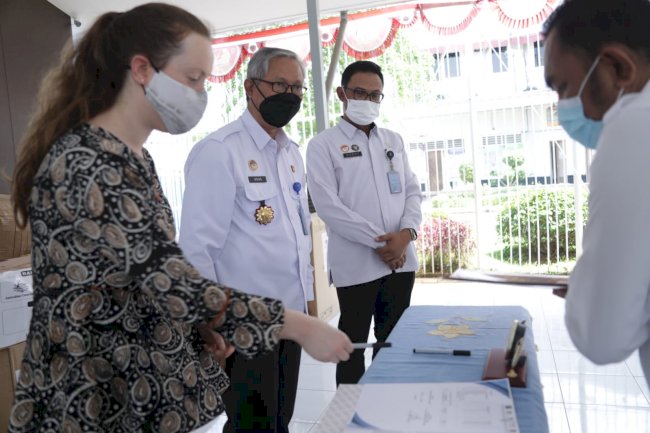 Ditjenpas Terima Bantuan Pemerintah Australia untuk Musibah Lapas Tangerang