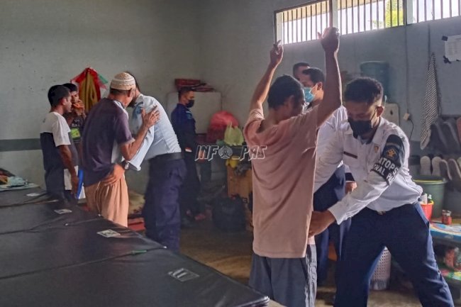 Blok WBP & Area Lapas Jadi Sasaran Penggeledahan Petugas 