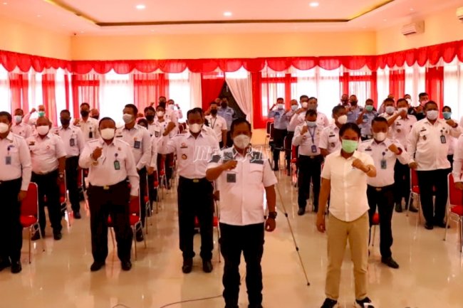 UPT Pemasyarakatan Kaltara Siap Wujudkan Zero Halinar 