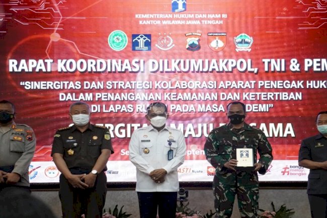 Kanwil Jateng Sinergikan Penegakan Hukum dengan Kejaksaan, Kepolisian, TNI, dan Pemda