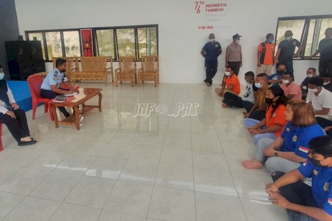 Lapas Piru Upayakan Pemenuhan Data WBP Peserta PBI JKN