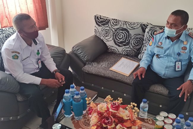 Bina WBP Kristen, Lapas Saumlaki-Kemenag Kabupaten Kepulauan Tanimbar Siap Bersinergi