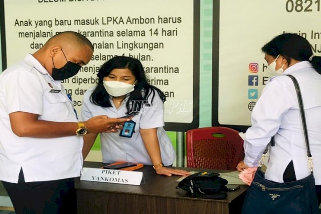 LPKA & LPP Ambon Kedatangan Tim Direktorat Yankomas Kemenkumham