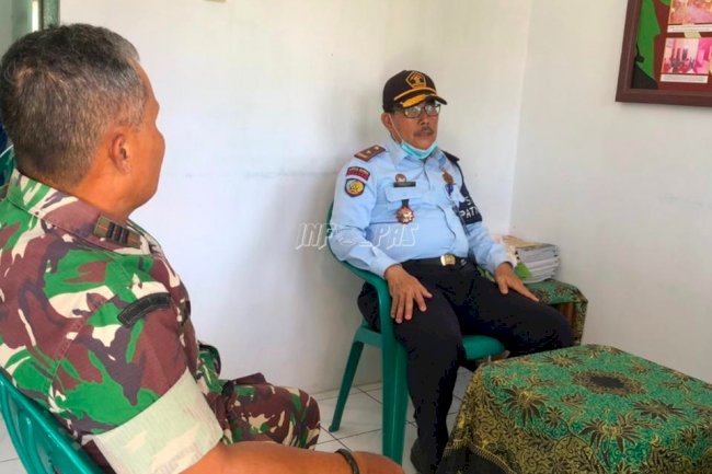 Bangun Sinergi, Kalapas Banda Naira Kunjungi APH Setempat