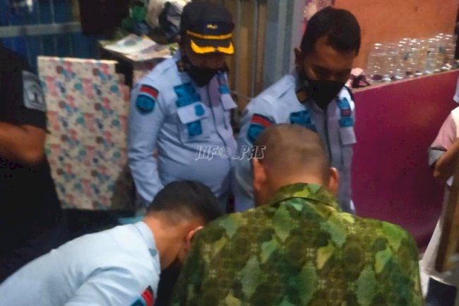 Satops Patnal Sultra Geledah Lapas Kelas IIA Baubau, Tidak Ditemukan Barang Terlarang