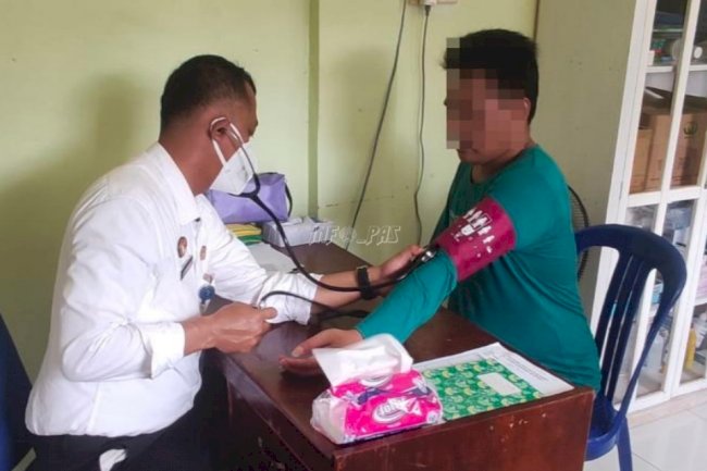 Utamakan Kesehatan WBP, Lapas Sampit Bersinergi Demi Lakukan Deteksi Dini