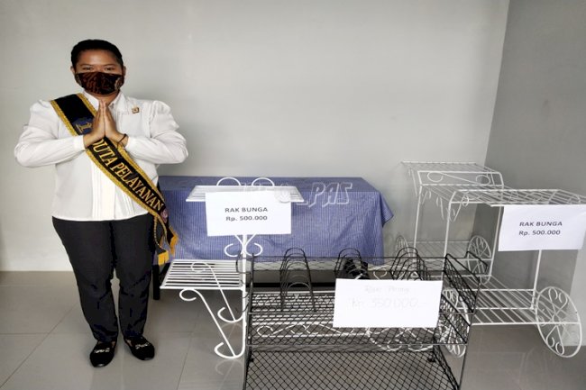 Rutan Ambon Pasarkan Hasil Karya WBP saat Layanan Penitipan Barang