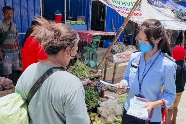 Turun ke Pasar, Lapas Kupang Kampanyekan Zero Gratifikasi