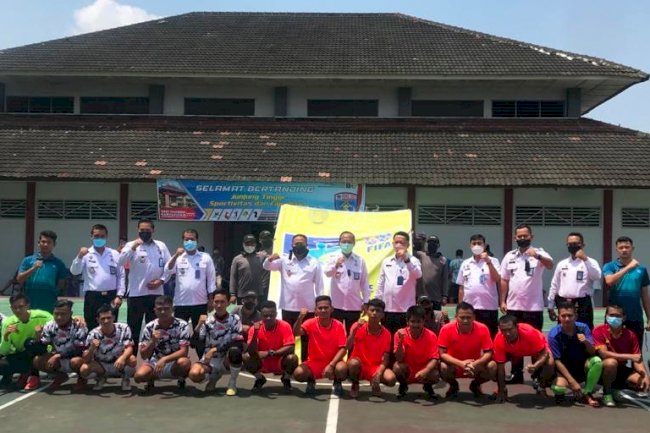 Meriahkan HDKD 2021, Lapas Semarang Gelar Porsenap