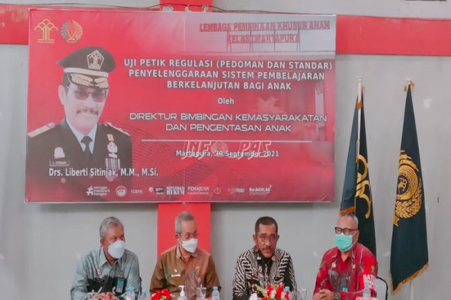 LPKA Martapura Kedatangan Tim Uji Petik Dit. Bimkemas dan PA