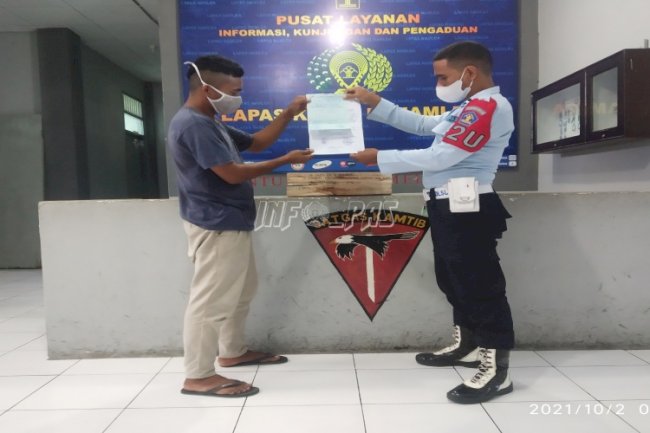 Terima Metal Detector dari Ditjenpas, Lapas Namlea Siap Optimalkan Kamtib