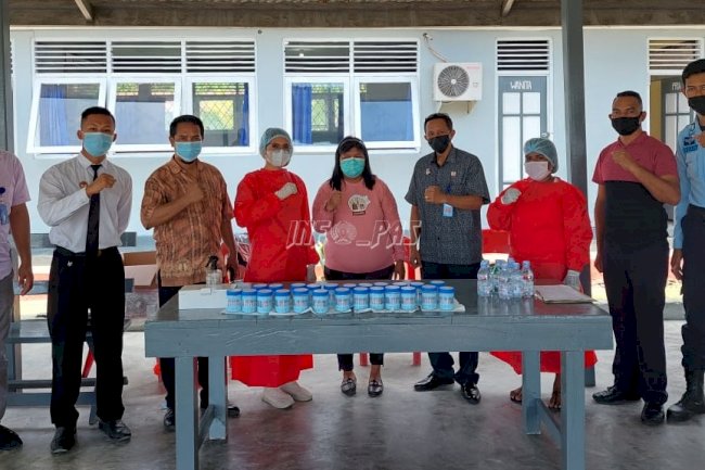 Cegah Peredaran Narkoba, Lapas Dobo Tes Urine Petugas