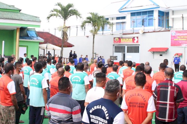 Sambut HDKD, Rutan Ambon Gelar Pekan Olahraga