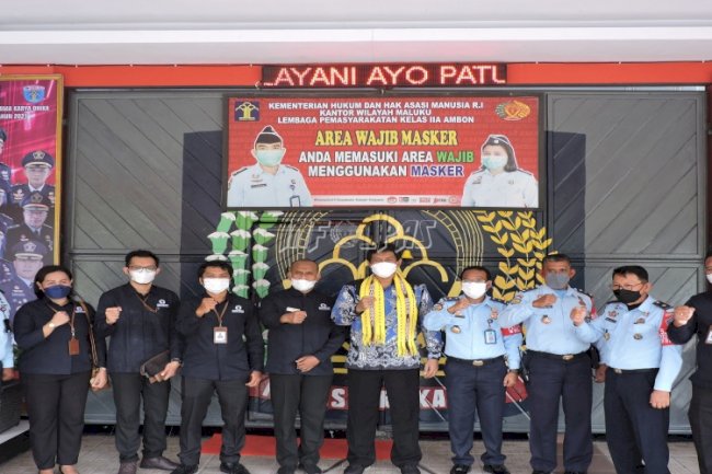 Perwakilan ORI Apresiasi Fasilitas Layanan Publik di Lapas Ambon