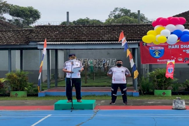 Semarakkan HDKD, Lapas Tanjungpandan Gelar PORSENAP