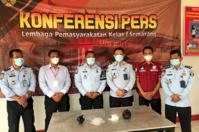 Lagi, Petugas Lapas Semarang Gagalkan Lemparan Sabu dari Luar Tembok