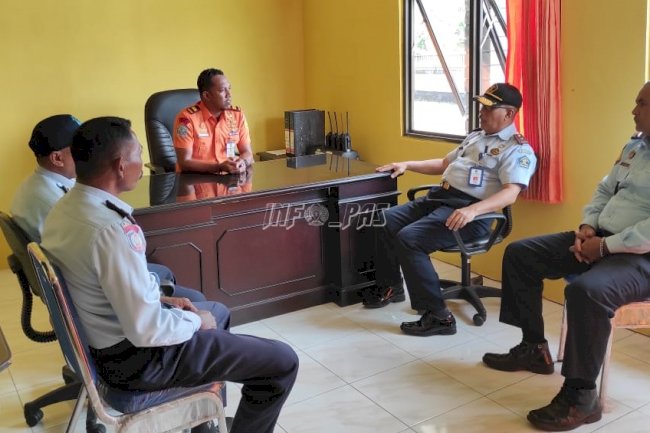 Lapas Banda Naira Bangun Sinergi dengan Pos SAR & Bandara Banda Naira 