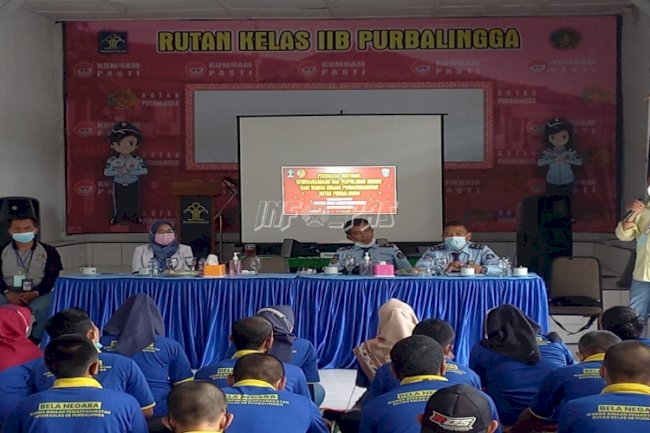 Gelar Penguatan & Penyuluhan, Rutan Purbalingga Hadirkan Bapas Purwokerto & Pokmas Lipas