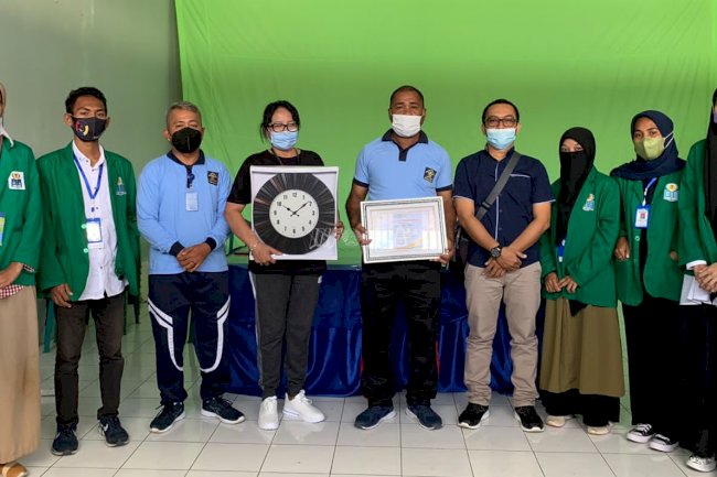 Lepas Mahasiswa Magang, Ini Pesan Plt. Karutan Ambon