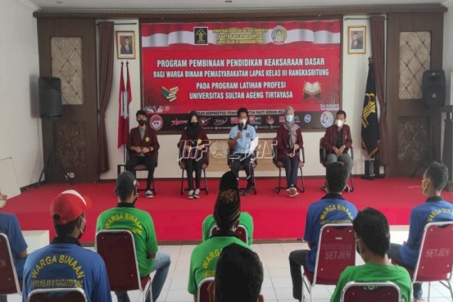 Berantas Buta Aksara, Lapas Rangkasbitung Gandeng Mahasiswa Untirta