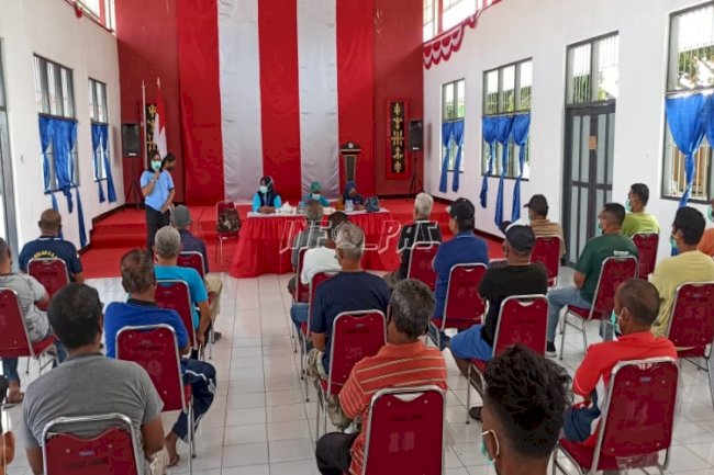 WBP Lapas Ambon Ikuti Sosialisasi Penyakit Menular & Tes Darah