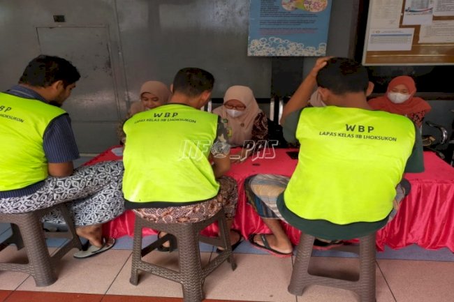 Petugas & WBP Lapas Lhoksukon Jalani Skrining HIV & IMS