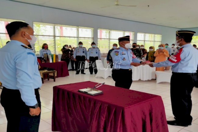 Iman Siswoyo Ambil Alih Tampuk Kepemimpinan di Lapas Muara Teweh