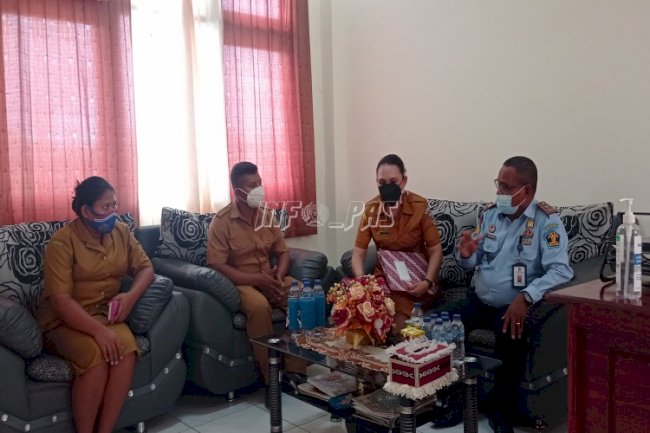 Lapas Saumlaki-DP3AP2KB Bersinergi Tekan Kasus Kekerasan Perempuan & Anak