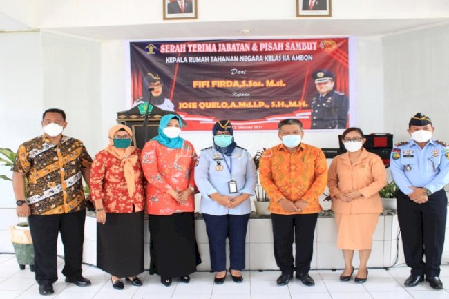 Jose Quelo Resmi Jabat Karutan Ambon