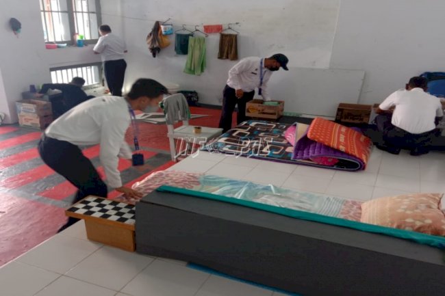 Cegah Gangguan Keamanan, Lapas Banda Naira Rutin Sidak WBP