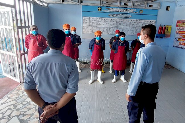 Lapas Palangka Raya Pastikan Kualitas Makanan WBP Terjaga Baik