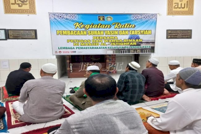 Kegiatan Keagamaan Wujudkan Revolusi Mental di Lapas Palangka Raya