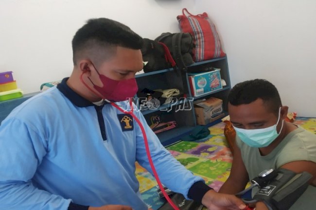 Lapas Namlea Terus Pantau Kesehatan WBP