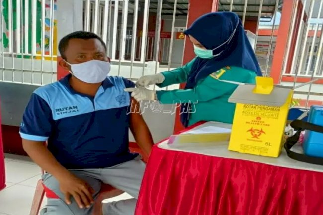 WBP Makin Banyak Divaksin Demi Cegah Penyebaran COVID-19