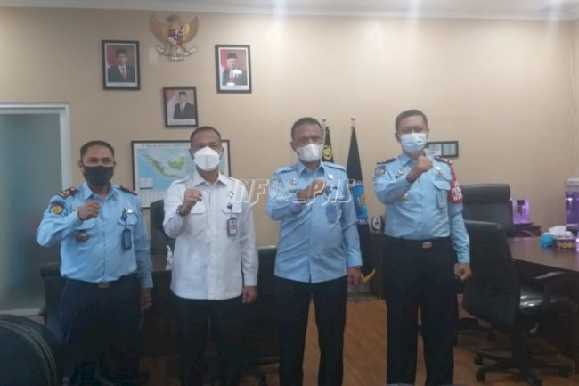 Sambangi BNNP Kalteng, Lapas Palangka Raya Bertekad Wujudkan P4GN