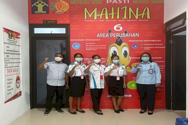 LPP & LPKA Ambon Sambut Siswa PKL dari SMK Negeri 6 Ambon