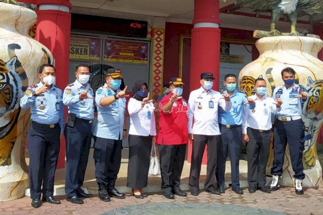 Penuhi Aspek Pelayanan Publik, Lapas Kotabumi Diapresiasi Plt. Kakanwil Lampung