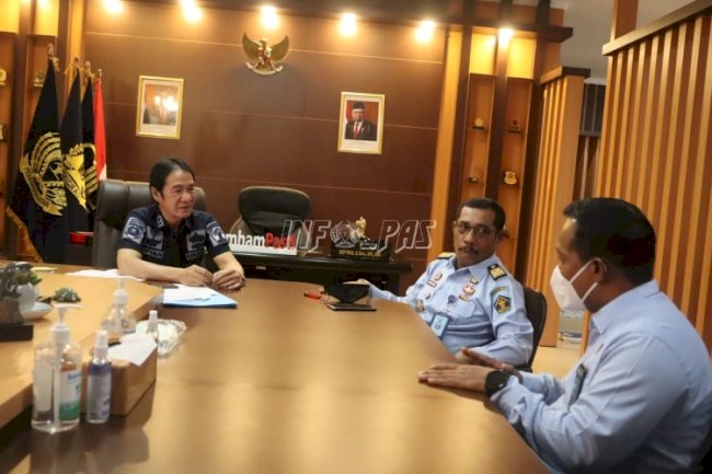 Direktur Bimkemas & PA Sambangi Kanwil & UPT Pemasyarakatan Kaltim