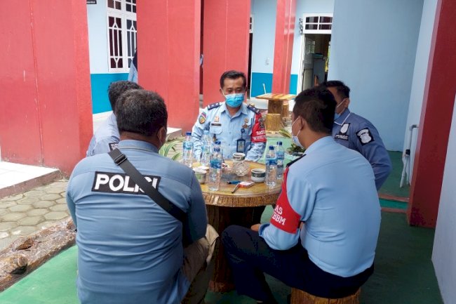Lapas Palangka Raya-Ditreskrimsus Polda Kalteng Bahas Peningkatan Sinergi & Pembangunan ZI