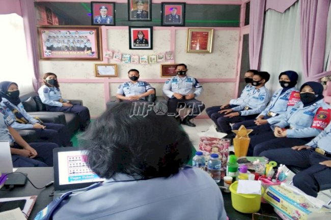 Ini Pesan Karupbasan Palangka Raya kepada Tim Humas & Adpel