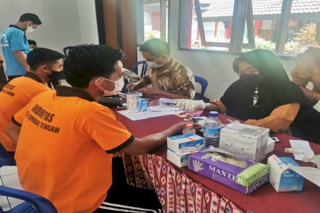 Gelar Skrining Kesehatan, LPKA Loteng Gandeng Dinkes