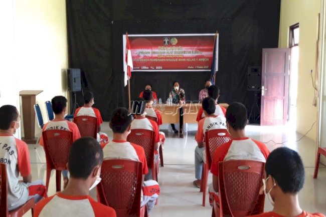 LPKA Ambon-Puskesmas Passo Sosialisasikan Kesehatan Reproduksi & Skrining PTM