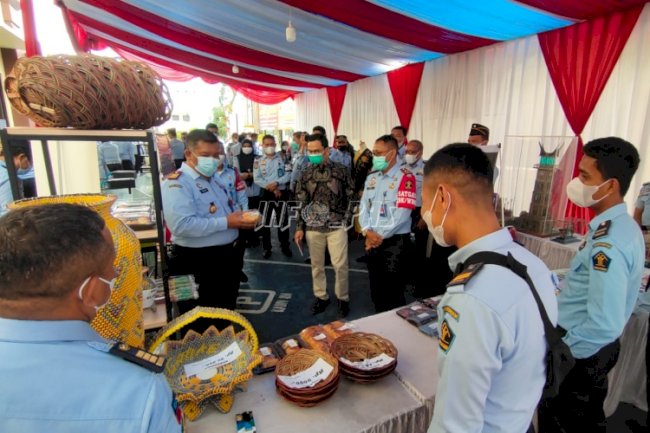 Ikuti Legal Expo, Lapas Padang Perkenalkan Karya WBP kepada Masyarakat