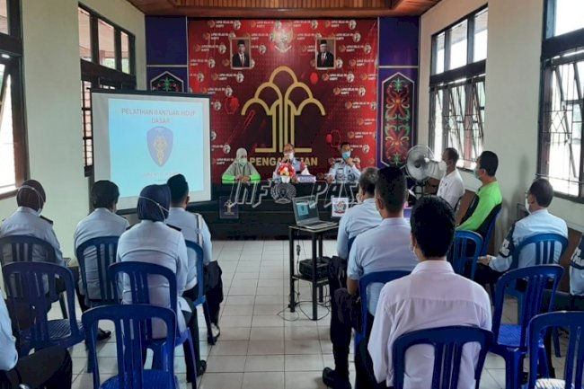 Petugas Lapas Sampit Dapatkan Pelatihan Bantuan Hidup Dasar