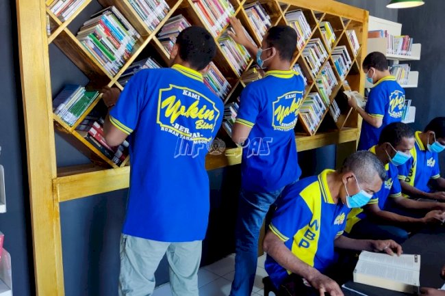 WBP Rutan Masohi Antusias Tambah Ilmu & Wawasan dengan Membaca